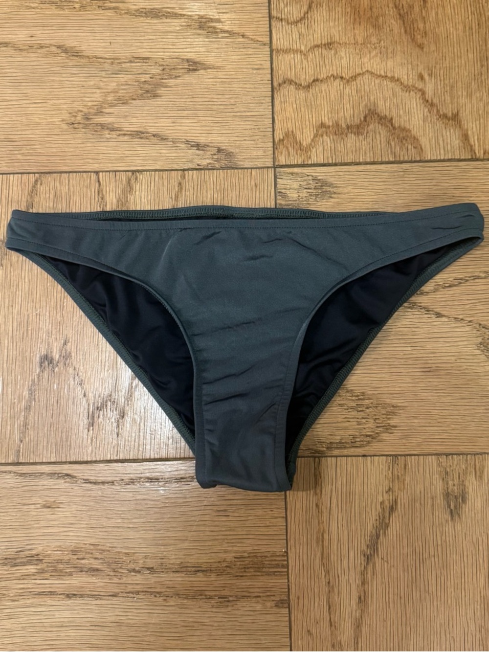 Never Worn Green Bikini Bottoms with Hygiene Sticker